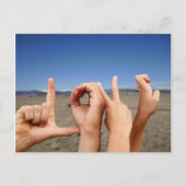 Carte Postale Amour vrai (Devant)