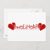 Carte Postale Amoureux (Devant / Derrière)