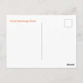 Carte Postale Amoureux de frites amusants ajouter du texte (Dos)