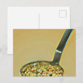 Carte Postale amoureux de la gastronomie japonaise (Devant / Derrière)