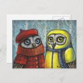 Carte Postale Amoureux de l'école (Devant / Derrière)