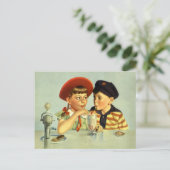 Carte Postale Amoureux de l'enfance (Debout devant)