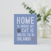 Carte Postale Amoureux de les chats en Orlando (Debout devant)