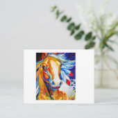Carte Postale Amoureux des chevaux (Debout devant)