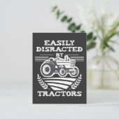 Carte Postale Amoureux des Tracteurs Agriculture distraite (Debout devant)