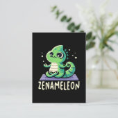 Carte Postale Amoureux du caméléon (Debout devant)