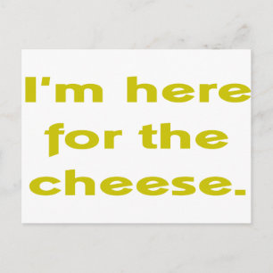 Carte Postale Amoureux du fromage