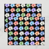 CARTE POSTALE AMOURS DE FLEURS (Devant / Derrière)