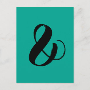 Carte postale Ampersand