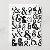 Carte Postale Ampersands (Devant / Derrière)