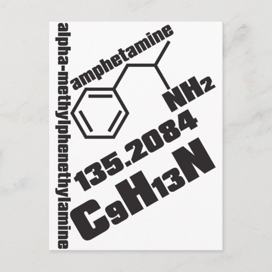 Carte Postale Amphétamine (Devant)