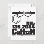 Carte Postale amphétamine (Devant / Derrière)