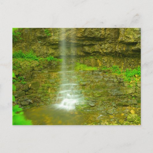 Carte Postale Amphitheater Falls, John Bryan State Park, Ohio (Devant)