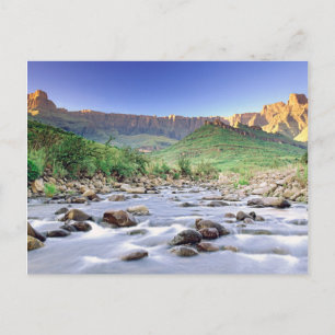 Carte Postale Amphithéâtre Et Rivière Tugela À Drakensberg
