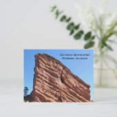 Carte Postale Amphithéâtre Red Rocks Morrison, Colorado (Debout devant)