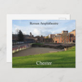Carte Postale Amphithéâtre romain de Chester (Devant / Derrière)