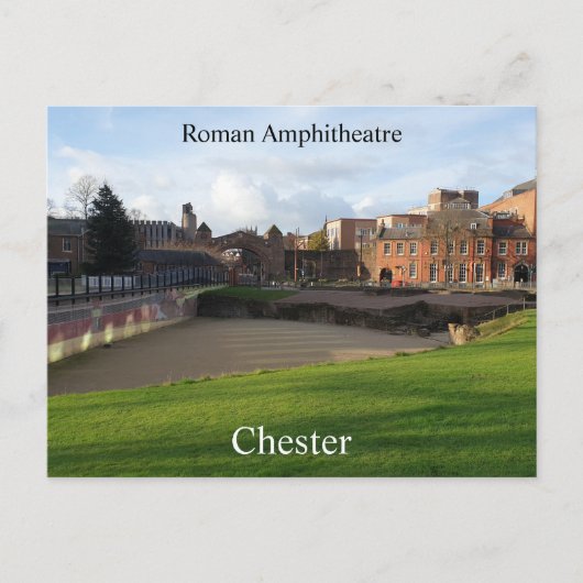 Carte Postale Amphithéâtre romain de Chester (Devant)