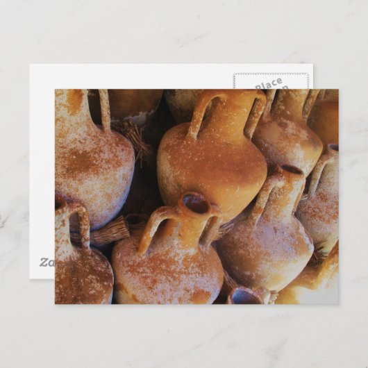 Carte Postale Amphore grec ancien (Devant / Derrière)