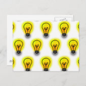 Carte Postale Ampoules (Devant / Derrière)