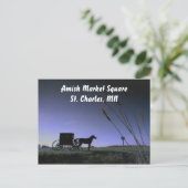 CARTE POSTALE AMS (Debout devant)