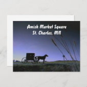 CARTE POSTALE AMS (Devant / Derrière)