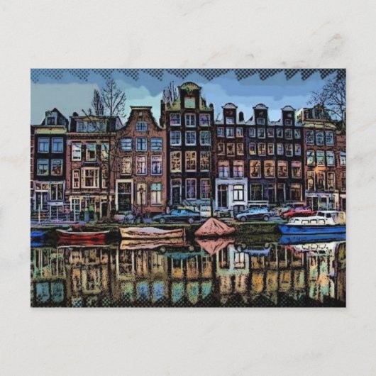 Carte Postale Amsterdam (Devant)