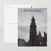Carte Postale Amsterdam (Devant / Derrière)