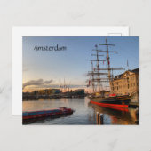Carte postale Amsterdam (Devant / Derrière)