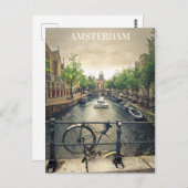 Carte postale Amsterdam (Devant / Derrière)