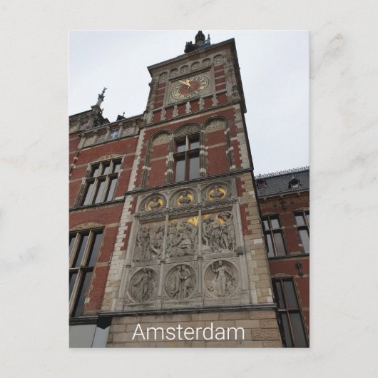 Carte Postale Amsterdam (Devant)