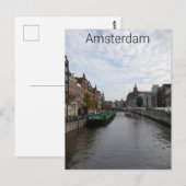 Carte Postale Amsterdam (Devant / Derrière)