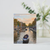 Carte Postale Amsterdam (Debout devant)