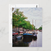 Carte postale Amsterdam (Devant / Derrière)