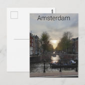 Carte Postale Amsterdam (Devant / Derrière)