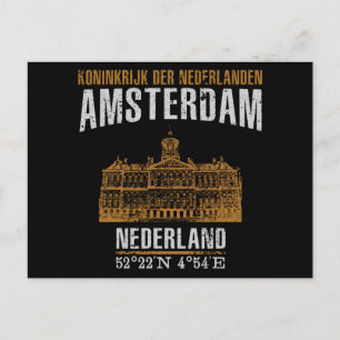 Carte Postale Amsterdam