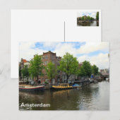 Carte Postale Amsterdam (Devant / Derrière)