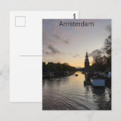 Carte Postale Amsterdam (Devant / Derrière)