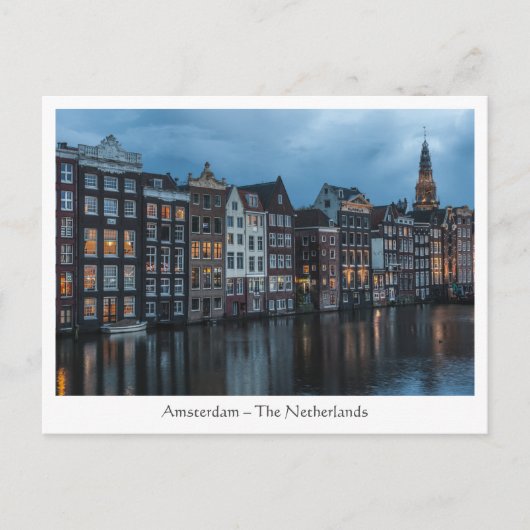 Carte Postale Amsterdam (Devant)