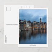 Carte Postale Amsterdam (Devant / Derrière)