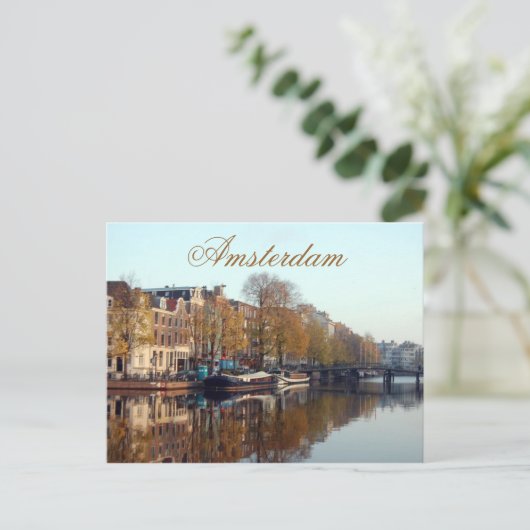 Carte postale Amsterdam (Debout devant)