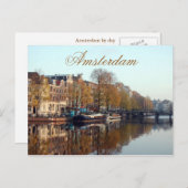 Carte postale Amsterdam (Devant / Derrière)