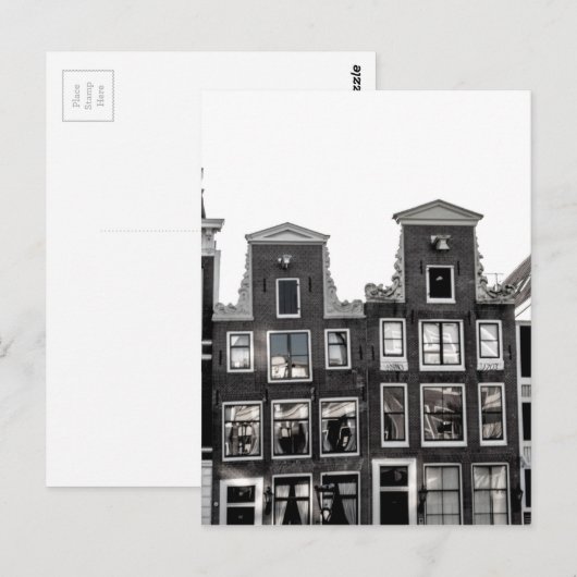 Carte Postale Amsterdam (Devant / Derrière)