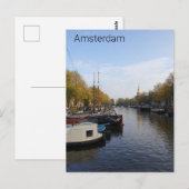Carte Postale Amsterdam (Devant / Derrière)