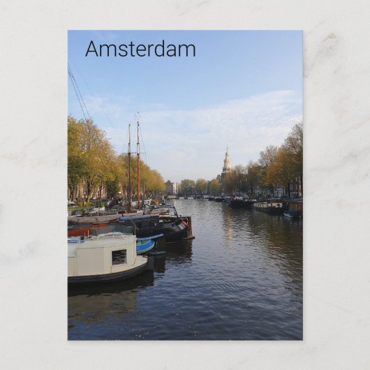 Carte Postale Amsterdam (Devant)