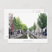 Carte Postale Amsterdam (Devant / Derrière)