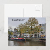 Carte Postale Amsterdam (Devant / Derrière)