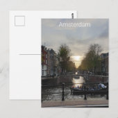 Carte Postale Amsterdam (Devant / Derrière)