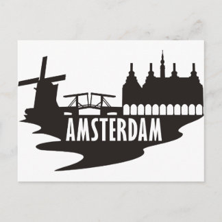 Carte Postale Amsterdam