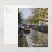 Carte Postale Amsterdam (Devant / Derrière)