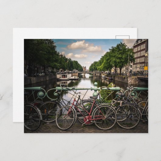 Carte Postale Amsterdam (Devant / Derrière)